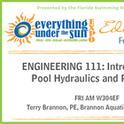Introduction to Pool Hydraulics and Plumbing
