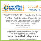 Residential Project Profiles – An Interactive Discussion on Design and Construction